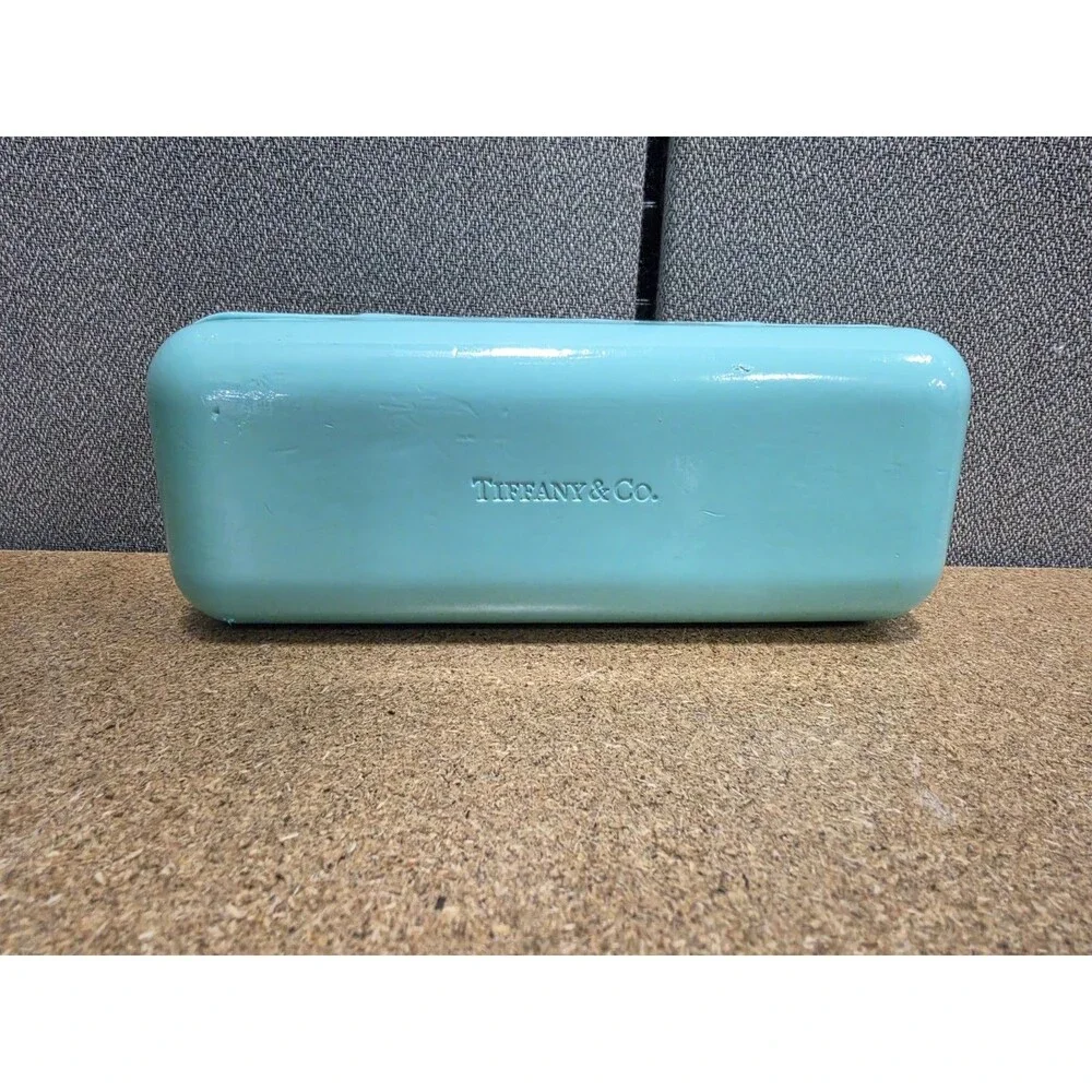 Tiffany & Co Robin's Egg Blue Sunglasses Glasses Clam Shell Hard Case